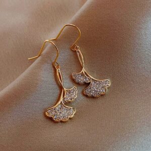 leaf earrings