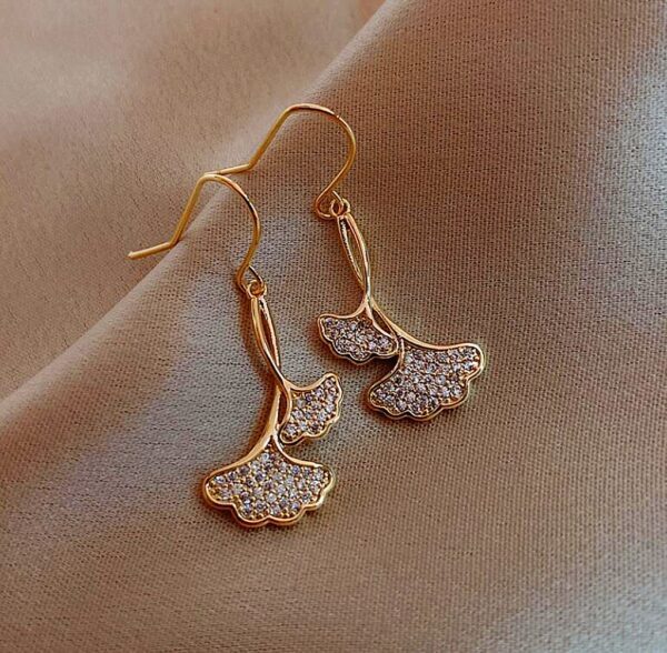 leaf earrings