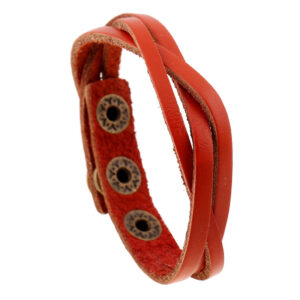 BRAIDED LEATHER BRACELET