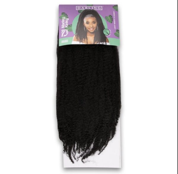 Darling Marley Kinky Braid Value Pack - Black #1.